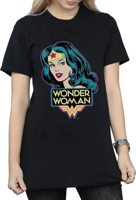 Obrázok produktu pre Wonder Woman - dámske tričko BI850 (M) (čierna)