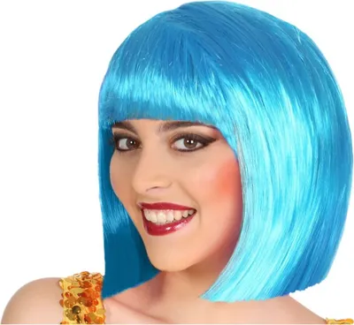 Produktbild von Perücke Blau