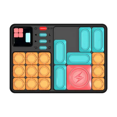 Image de Puzzle électronique coulissant - 500+ défis de logique - jeu éducatif pour enfants & adultes - entraînement cérébral & jeu de réflexion