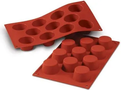 Immagine prodotto di Silikomart SF022 stampo da forno Stampo per muffin 1 pz Rosso