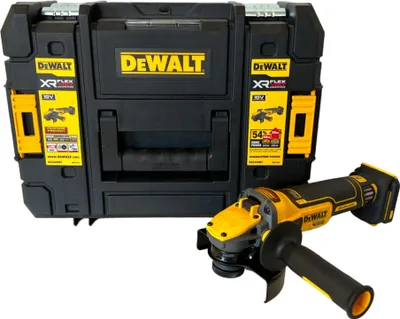 Obrázek produktu pro DeWalt DCG409NT aku úhlová bruska 18V/54V FLEXVOLT ADVANTAGE, 125mm, bez baterie, TSTAK