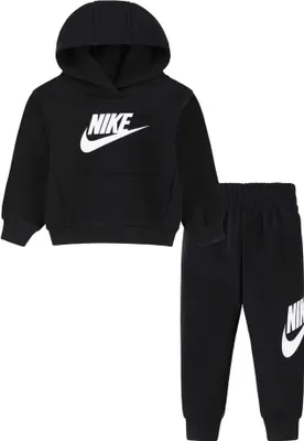 Produktbild von Nike Kids 66l135 Fleece Langarm-set Schwarz 18 Months Jungen Schwarz 18 Months