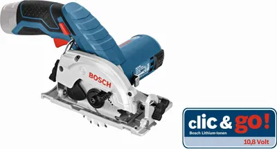 Produktbild von Bosch GKS 10,8 V-LI Professional Akku Kreissäge Solo in L-Boxx ( 06016A1002 )