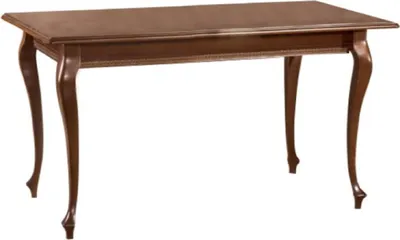 Luxus Jugendstil Massivholz Esstisch Küchentisch Braun Luxury Art Nouveau Solid Wood Dining Table Kitchen Table Brown