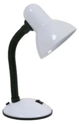 Imagen del producto de Lámpara de mesa Ecolite, color blanco, modelo L077-BI, modelo L077-BI