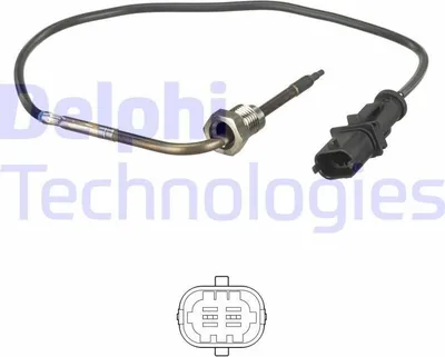Produktbild von DELPHI TS30188 Abgastemperatursensor für FIAT Ducato Kastenwagen (250, 290) 315mm