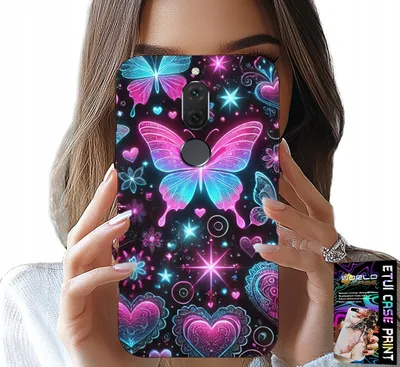 Produktbild von Fall Für Huawei Mate 10 Lite - Bunte Schmetterling Herz Mode Designs Fall