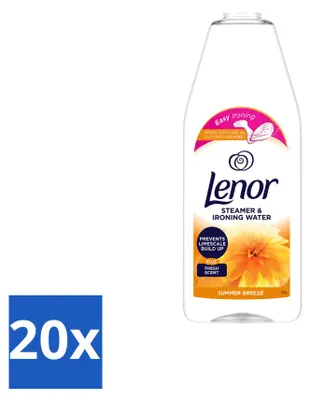 Imagen del producto de 20 unidades de Lenor Suavizante para plancha Summer Breeze - 1000 ml - Paquete económico