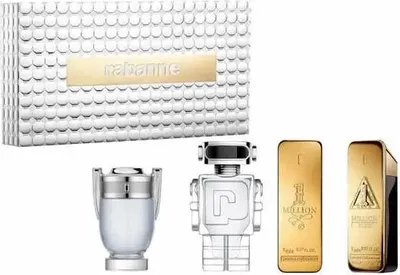 Image de Coffret miniature Coffret de parfums miniatures pour hommes 4x5ml