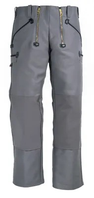Produktbild von FHB KLAUS Zunfthose Zwirn-Doppel-Pilot, grau, Gr. 27