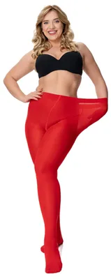 Obrázek produktu pro Romartex Punčochové kalhoty plus size, 60 DEN, 3D, velikosti XL-6XL, silné, zakrývají