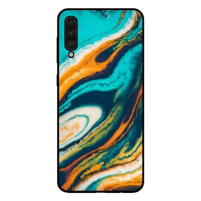 Immagine prodotto di Smartphonica Custodia per Samsung Galaxy A30s effetto marmo - cover posteriore in marmo - Verde