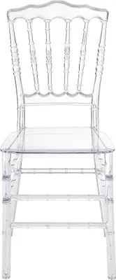 Produktbild von 2er-Set Stühle aus Polycarbonat - Kristall - AMBELON