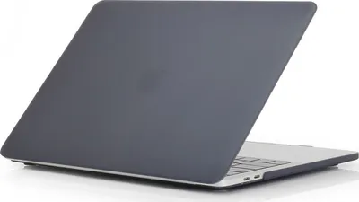Produktbild von Mobigear Matte MacBook Pro 16 Zoll (2019-2020) Hardcase Hülle MacBook Case - Schwarz - Model A2141
