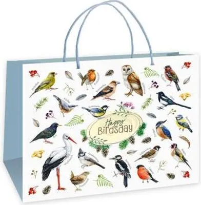 Produktbild von Trötsch Geschenktasche Unsere Vogelwelt Happy Birdsday