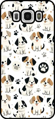 Immagine prodotto di Smartphonica Custodia per telefono adatta a Samsung Galaxy J5 2016 con stampa di cani - TPU cover posteriore design cane