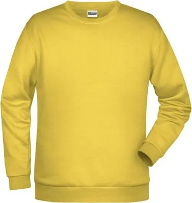 Produktbild von Klassisches Rundhals Sweatshirt für Herren yellow, Gr. 4XL