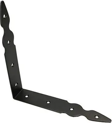 Obrázek produktu pro KOTARBAU® Držák police 200 mm ocelový úhelník Nástěnný držák Držák police Stabilní držák nábytku