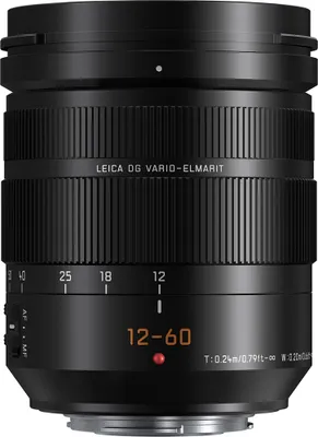 Obrázok produktu pre Objektív Panasonic Zoom 12-60 mm čierny (čierny zmluva)