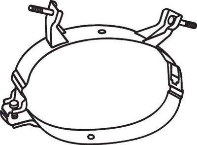 Produktbild von Bosal Halter, Abgasanlage Endschalldämpfer 251-016
