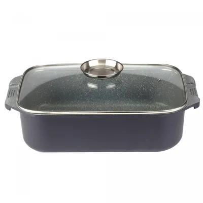 Immagine prodotto di Royalty Line RL-ACR34: Casseruola Per Arrostire Da 34cm Con Rivestimento In Marmo