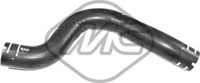 Produktbild von Metalcaucho Kühlerschlauch Wasserschlauch für FIAT PUNTO (188) 09348