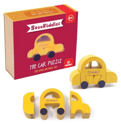 Obrázek produktu pro Svoora Autíčko-puzzle, vzdělávací hračka pro děti od 6 let