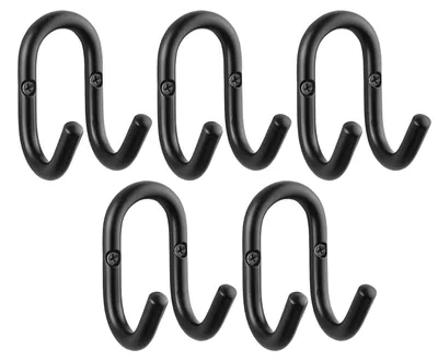 Produktbild von SOTECH Garderobenhaken FARA 88 mm Schwarz (5 Stück)