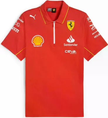 Produktbild von Scuderia Ferrari Team Polo Replik - 2024