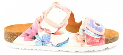Produktbild von Think MOE ivory Flower Pantolette Weiß in Gr. 40