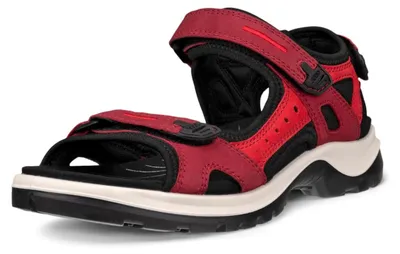 Productafbeelding van Ecco OFFROAD dames sandalen - rode sandalen, nieuw
