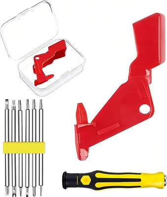 Produktbild von Auslöseschalter-Taste, Auslöser für Dyson v11, Hochleistungs-Staubsauger für Dyson V11/V10, verbessertes Netzschalter-Reparaturwerkzeug, mit Schraubendreher-Zubehör