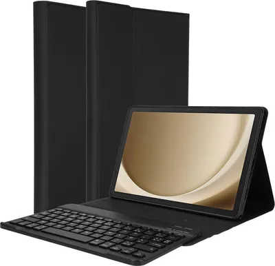 Image de Clavier Bluetooth Accezz Keyboard Bookcase pour Samsung Galaxy Tab A9 Plus - AZERTY / FR - Noir