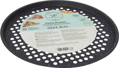 Obrázok produktu pre Forma pizza nepriľnavá mramor ¤32cm perforovaná MEYERHOFF