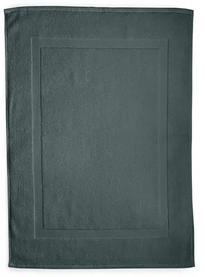 Zdjęcie produktu dla Mata pod prysznic Unyqoos® 50x70 cm – 100% bawełniana, gramatura 750 g/m², chłonna, kolor oliwkowy