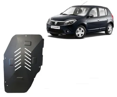 Obrázok produktu pre Ochranný kryt palivovej nádrže pre vozidlá Dacia Sandero – modelové roky 2007 – 2012