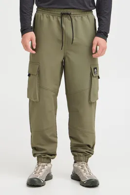 Produktbild von NORTH BEND NBToni Herren Cargohose Hose Outdoorhose winddicht wärmend atmungsaktiv Cargotaschen Reißverschlusstaschen Kordelzug elastischer Bund