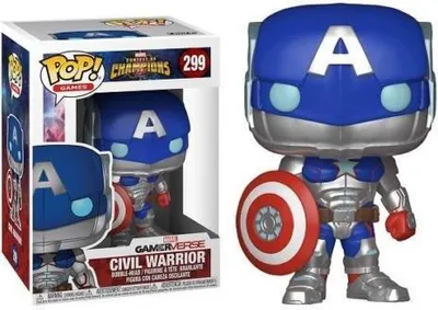 Produktbild von Funko Pop! Marvel: Captain America Civil War - Civil Warrior #299