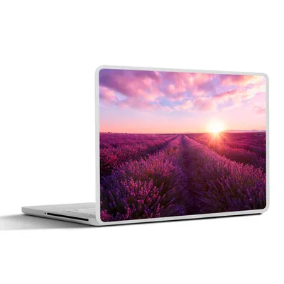 Produktbild von MuchoWow® Laptop Aufkleber Sticker Cover Lavendel - Blumen - Frankreich 30x22 cm - Laptop-Sticker