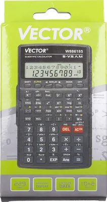 Produktbild von Wissenschaftlicher Taschenrechner VECTOR eckig