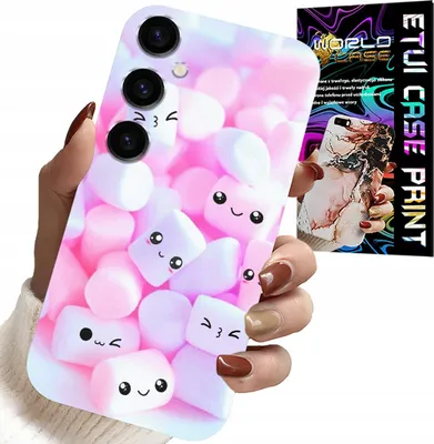 Image de Étui Pour Samsung Galaxy S25 Plus - Sweet Marshmallow Pattern, Étui, Dos