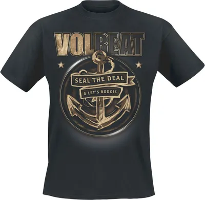 Produktbild von Volbeat T-Shirt Uni Anchor schwarz XXL