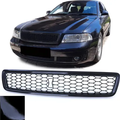 Zdjęcie produktu dla Kratka chłodnicy sportowa BLACK GLANZ do Audi A4 B5 (8D) z lat 1994-2001