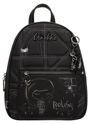 Image de Anekke sac à dos de loisirs sac à dos Iron Backpack Multicolor noir