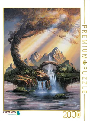 Produktbild von CALVENDO Puzzle Insel 2000 Teile Puzzle hoch | 2000 Teile Lege-Größe 90x67cm Foto-Puzzle für glückliche Stunden