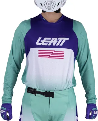Obrázok produktu pre Motokrosový dres Leatt Moto 4.5 Lite V26, lila/grün, M