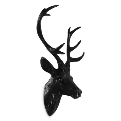 Produktbild von 2.02 Hirschgeweih schwarz - 40 cm
