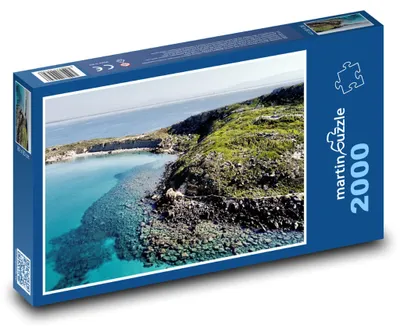 Zdjęcie produktu dla Puzzle 2000 Wybrzeże Sardynii we Włoszech - martinpuzzle