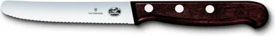 Obrázok produktu pre Victorinox 5.0830.11G kuchynský zúbkovaný nôž 11cm hnedé drevo