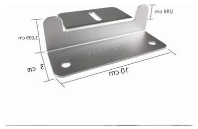 Produktbild von Solarmodul 4 Stück Z-Halter für die Montage von Solarpanelen auf Dächern, Wänden und in Wohnmobilen oder Booten